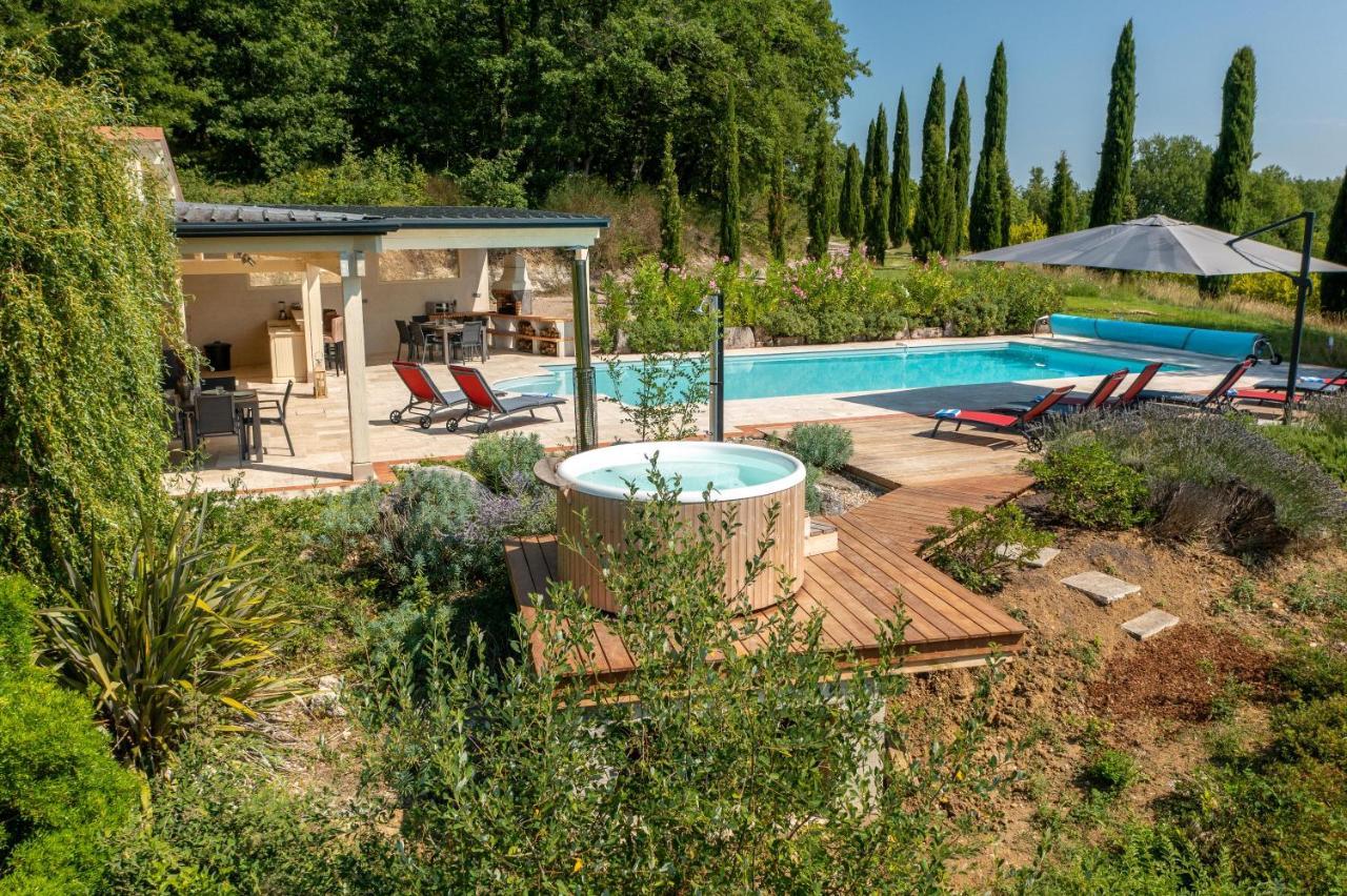 Les Cazettes Villa Damiatte Exterior photo